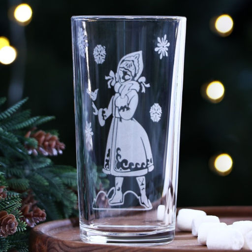 Стакан Снегурочка, 250 мл - Дорого внимание фото 2