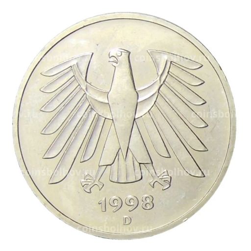 5 марок 1998 года D Германия