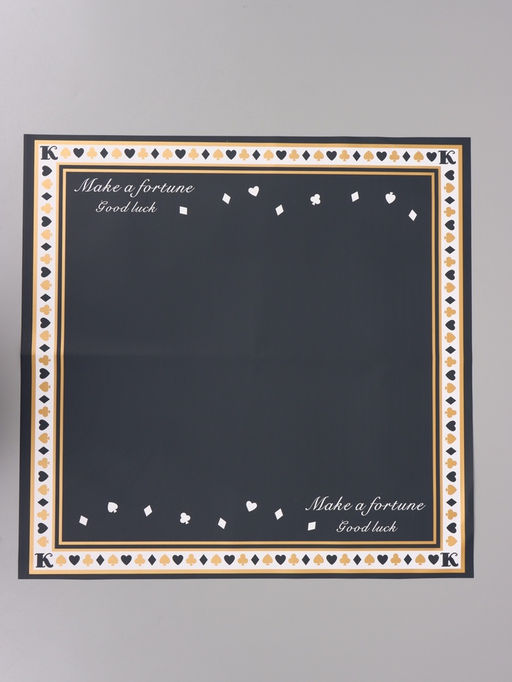 Цена за 20 шт. Пленка для цветов, «Удача», тёмно-синий, 57×57 см