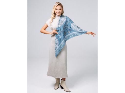 Платок женский Lanotti картина/№4