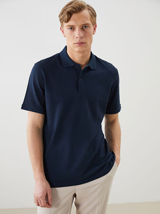 Polo Yaka D?z Erkek Ti??rt