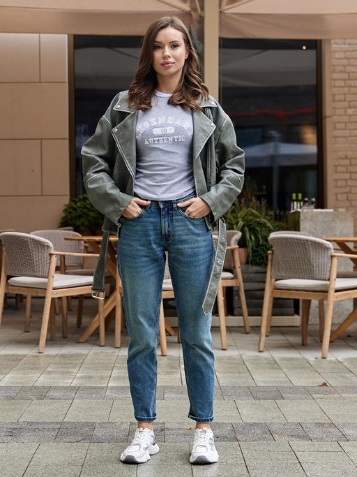 Женские джинсы арт. 19728 - F5 фото 2