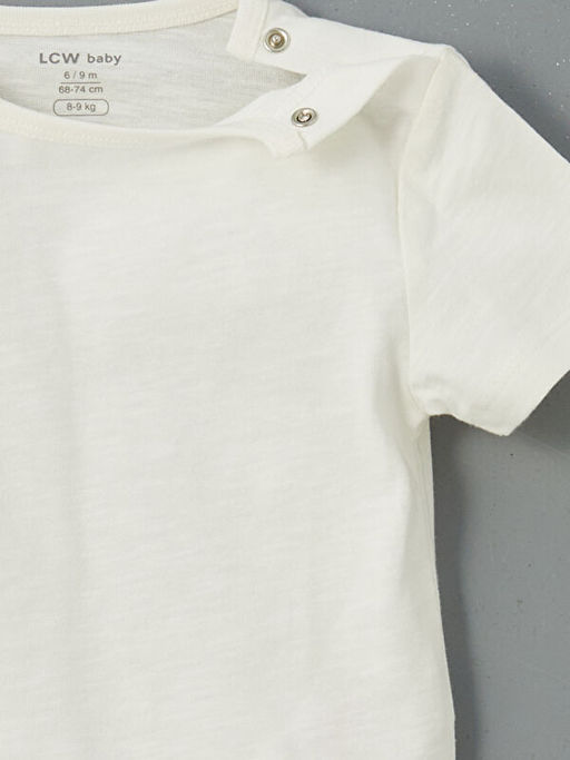 Bisiklet Yaka Erkek Bebek Ti??rt