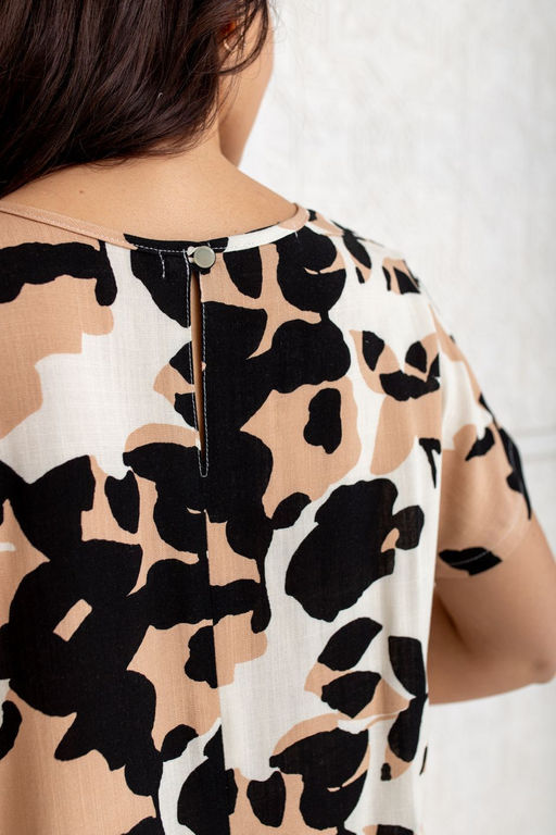 Блузка ТБ-97л абстракция - Took a look фото 5