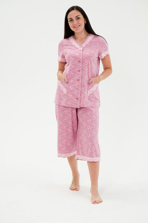 Пижама женское из кулирки Ворожея вензель макс - Амадэль фото 2