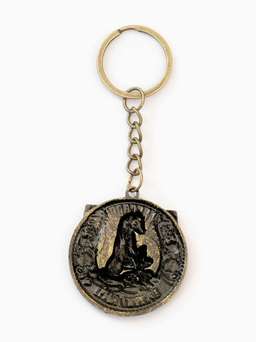 Брелок металлический новогодний «Приношу удачу»