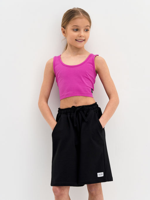 Топ для девочки цвета фуксии - Kogankids фото 11