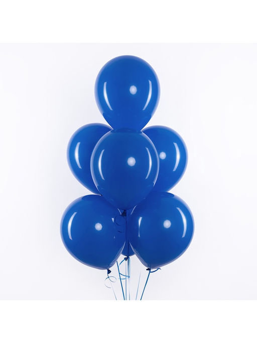 Воздушные шары латексные 12" «Синие», 100 шт.
