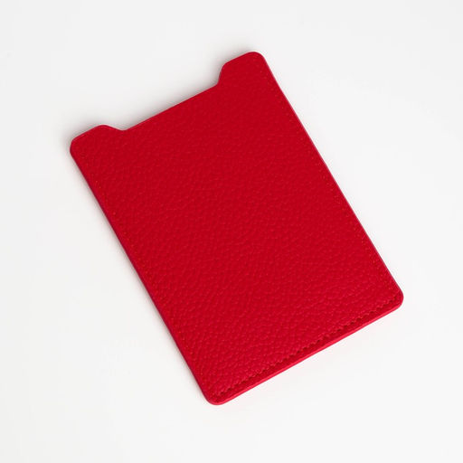 Обложка для автодокументов, красная