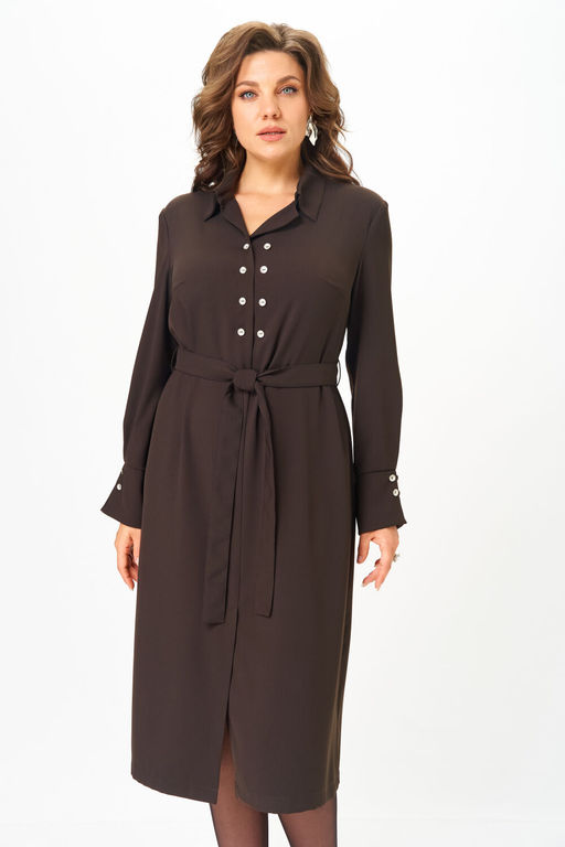 Платье Anastasia Mak 1296 коричневый