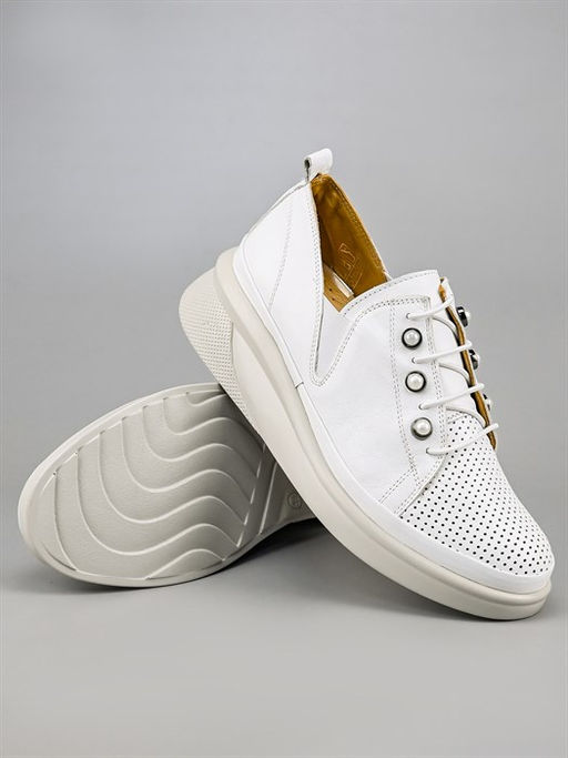 Лоферы женские комфорт 308 Beyaz