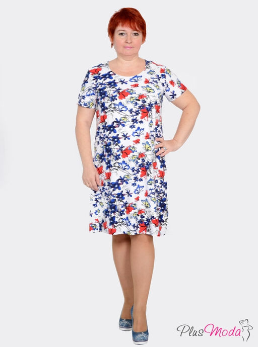 Платье Модель №39 размеры 46-72 - Plusmoda фото 2
