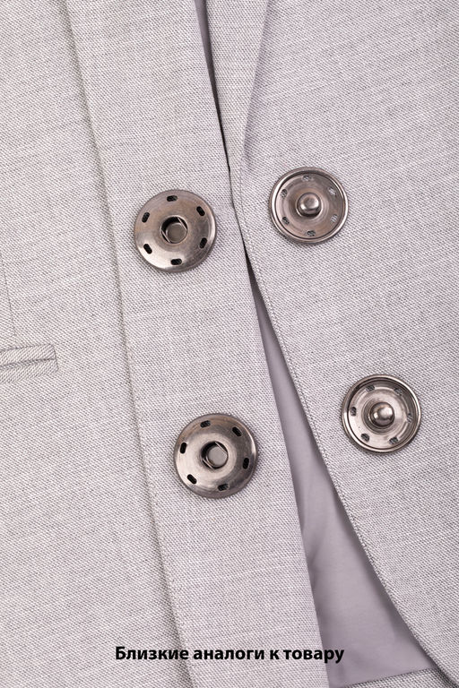 Кнопка пришивная Gamma KLM-170 металл d 17 мм 10 шт. №05 под золото