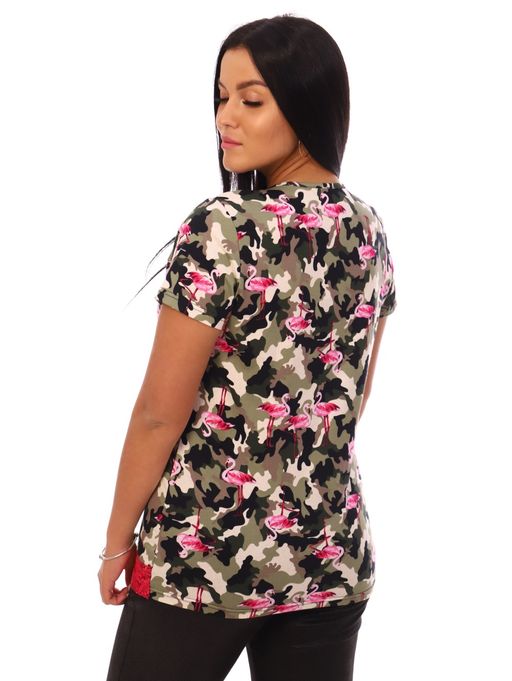 Футболка Флер черное кружево - Lovetex фото 5