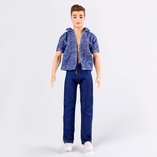 Джинсы для кукол мужчин, длина 18 см, цвет синий - Simaland фото 2