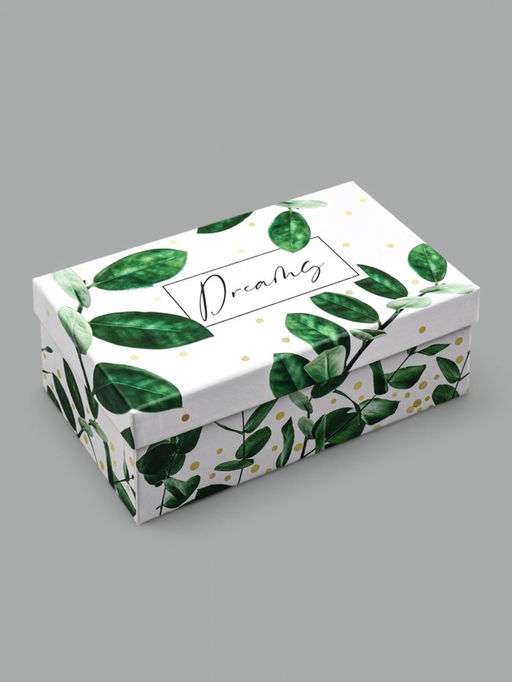 Набор коробок 10 в 1, упаковка подарочная, GREEN, 12?7?4 - 32.5?20?12.5 см