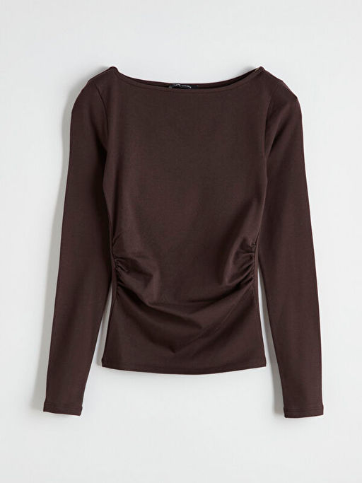 Kay?k Yaka B?zg?l? Kad?n Body