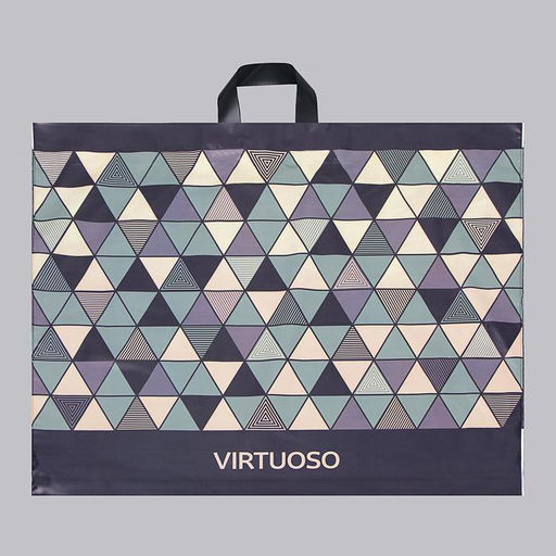 Цена за 25 шт. Пакет «Виртуоз», полиэтиленовый с петлевой ручкой, 71×55 см, 90 мкм