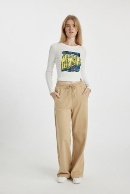 Coool Wide Leg Genis Bol Paca Esofman Alt? Beli Lastikli Bagc?kl? Cepli Basic Duz