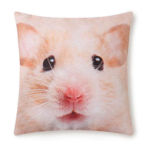 Подушка декоративная Этель Хомячок 40х40 см, габардин, 100% п/э  фото 7