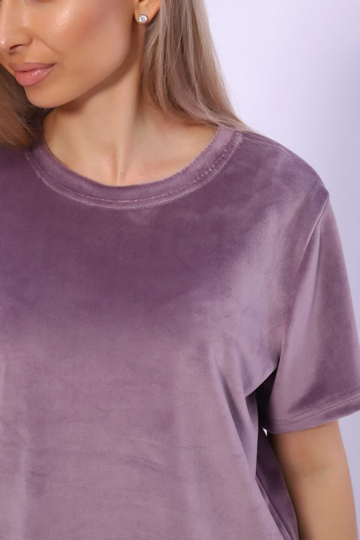 Костюм Натали 71118 футболка и шорты из велюра  фото 36