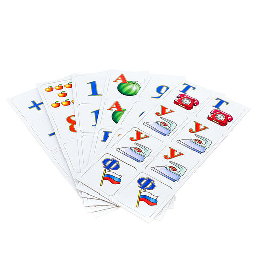 Касса букв и цифр (на магнитах)