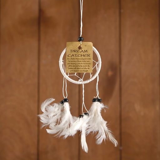 Ловец снов «Гармония», 6×0.5×20 см, белый