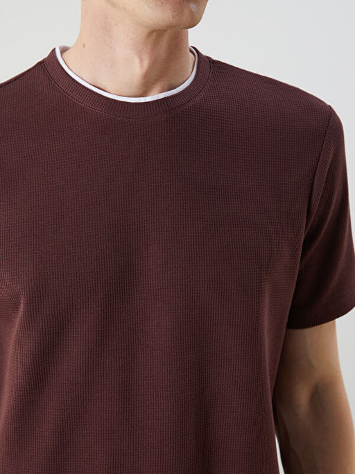 Bisiklet Yaka D?z Erkek Ti??rt