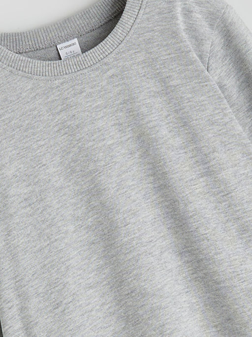 Bisiklet Yaka Erkek ?ocuk Sweatshirt 2li