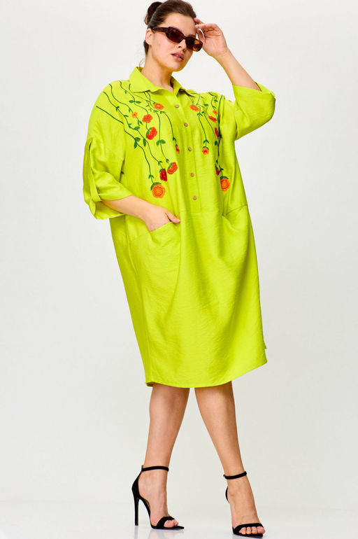 Платье SOVA 11216S-Р темно-синий - Mira fashion фото 75