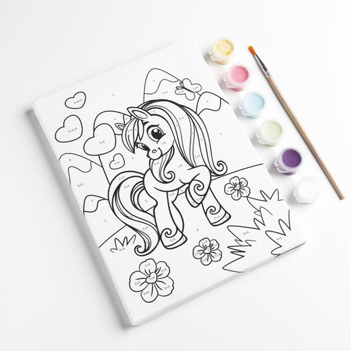 Картина по номерам Весёлая поняшка 2115 см - Школа талантов фото 3