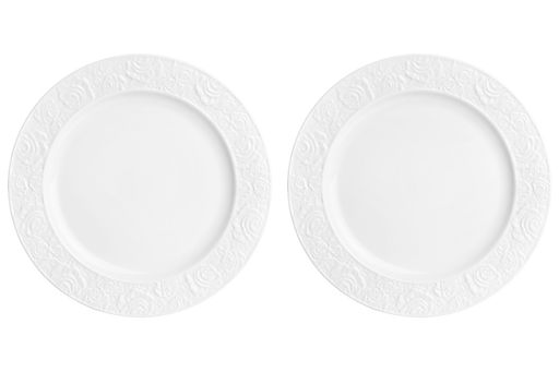 Набор тарелок 2 пр. 20,5*20,5*1,5 см Белые розы - Elan gallery фото 10