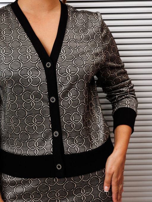 Костюм Galean Style 903 черно-серый кольца  фото 4