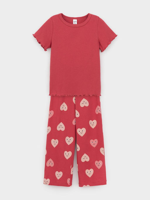 МП 1659/вишня 1633 Н112 пижама для дев - Crockid фото 2