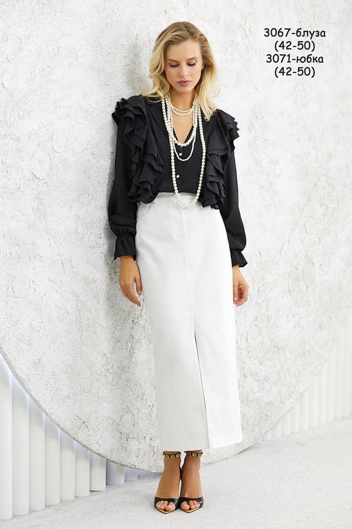 Юбка 3071 - Niv niv фото 3