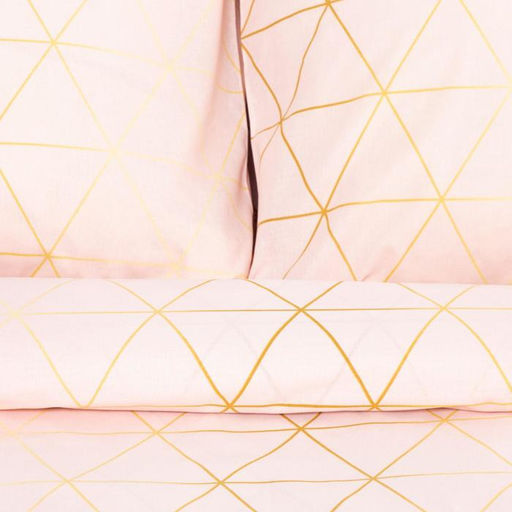 Постельное бельё евро «Этель» Real Beauty, поплин