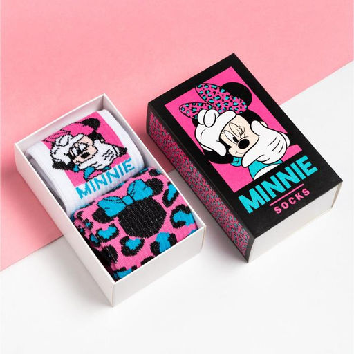 Набор носков "Minnie", Минни Маус, 2 пары, 22-24 см