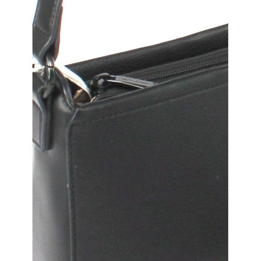 Сумка женская искусственная кожа DJ-СМ 7423-BLACK, 1отд, плечевой ремень, черный SALE 265260 - Adelia фото 4