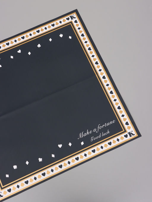 Цена за 20 шт. Пленка для цветов, «Удача», тёмно-синий, 57×57 см