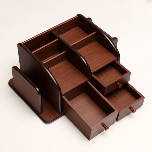 Органайзер 7 секций, с 3 выдвижными ящиками, 30×20×14 см