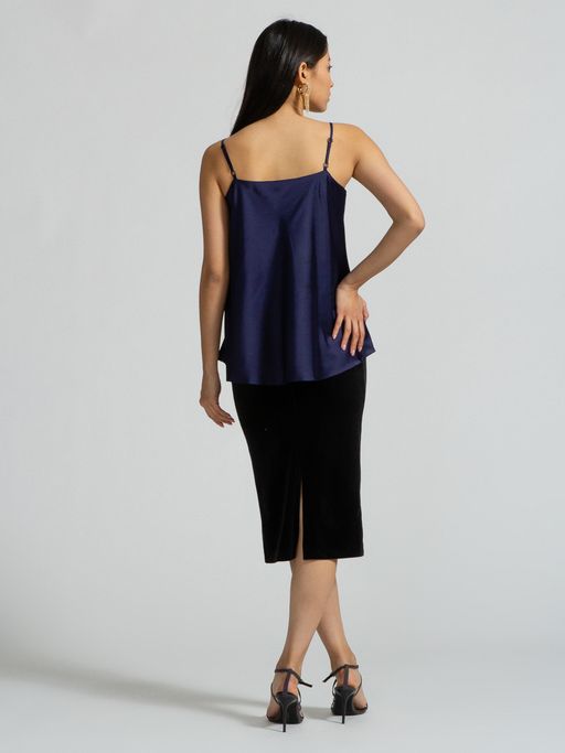 Топ широкий из атласа - Tantino фото 3