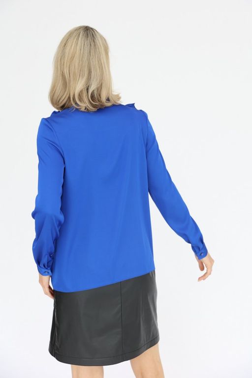 Блузка с оборкой - Looklikecat фото 3