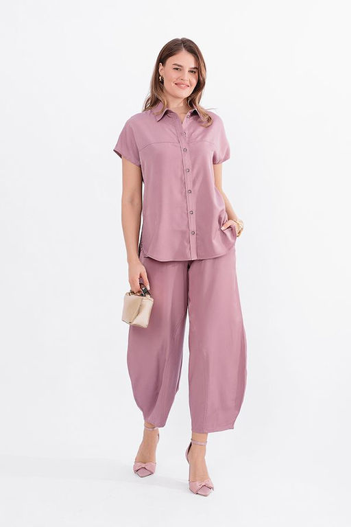 NOBBY, Женские брюки 707-104/3 (пыльная роза)  фото 2