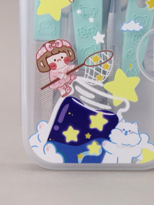 Маникюрный набор "Anime lovely day", blue