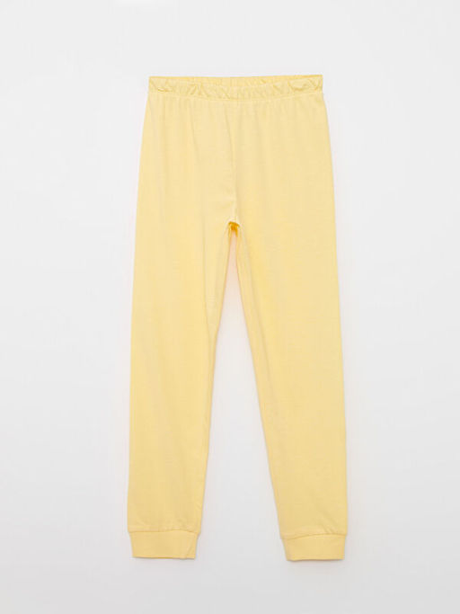 Beli Lastikli Pamuklu K?z ?ocuk Pijama Alt 2li - Waikiki фото 2