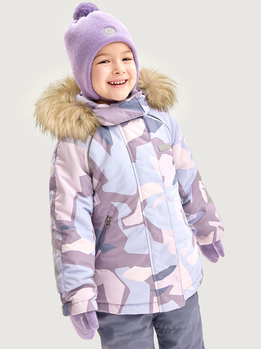 Костюм 7з1225 лаванда/инжир - Nikastyle фото 3