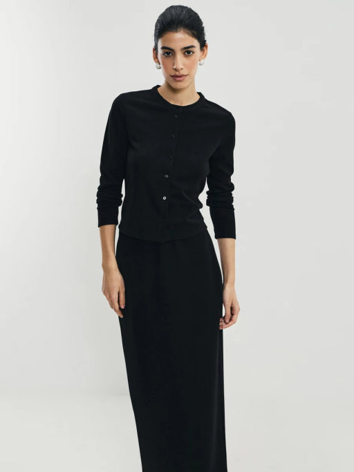 Юбка миди с люрексом / Zarina