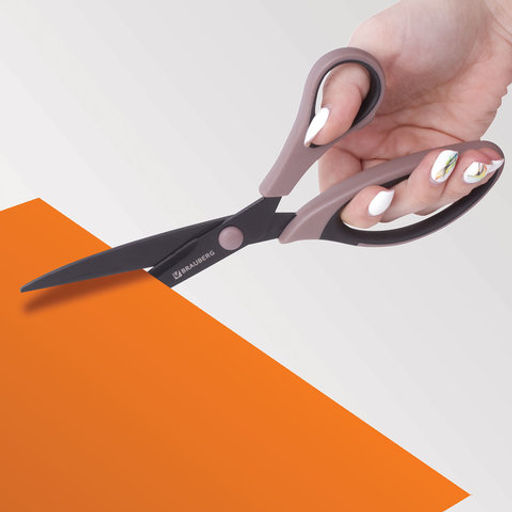 Ножницы Brauberg Special 216 мм тефлоновое покрытие  фото 10