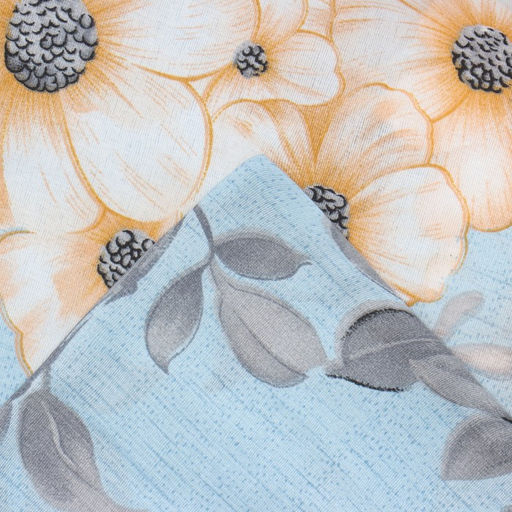 Постельное бельё 2 сп Экономь и Я Blossom 173х215см, 175х214см, 50х70см-2шт, 60г/м2, микрофибра  фото 4