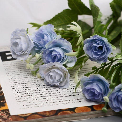 Букет искусственный «Роза Агата», 30 см, МИКС